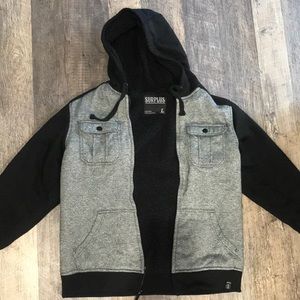 Hooded Sherpa jacket